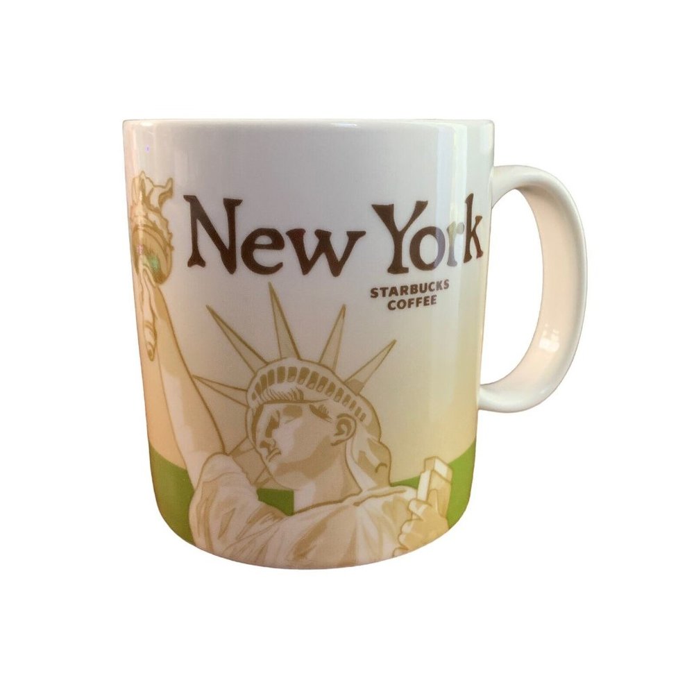 Starbucks Coffee New York Mug Cup Collector Series 2009 16 oz